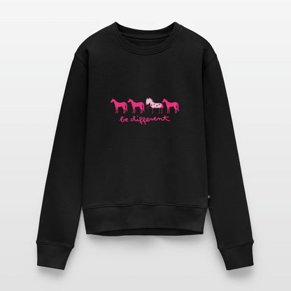Frauen Premium Pullover - Schwarz