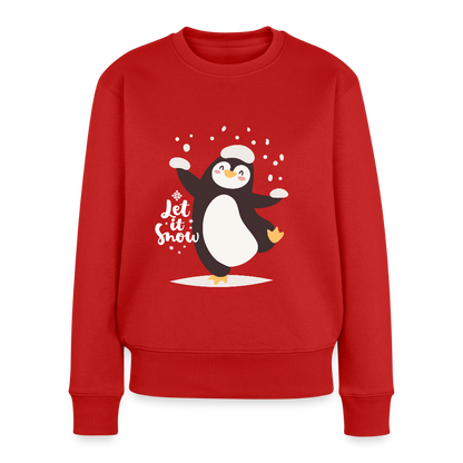 Frauen Premium Pullover - Rot