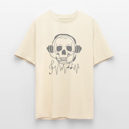 Oversized Heavyweight Unisex T-Shirt - Creme