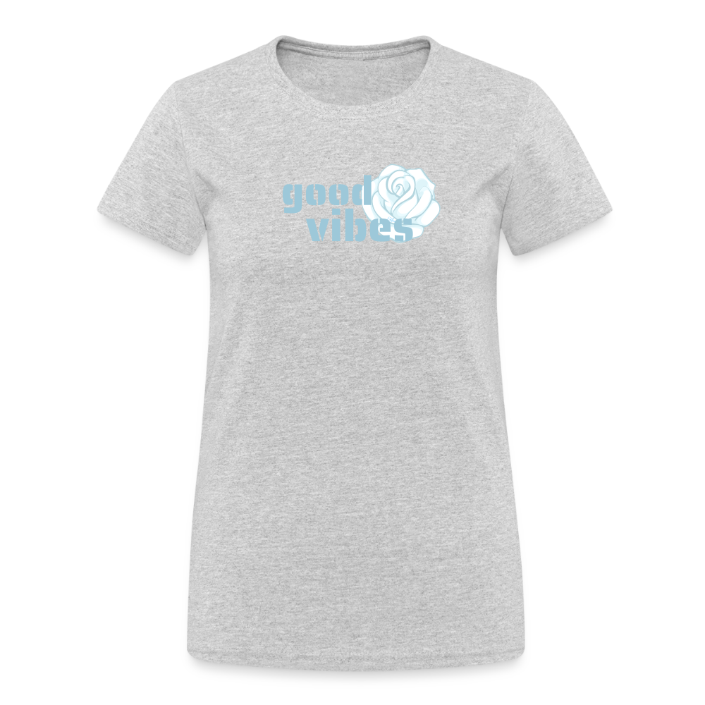 Frauen Heavy T-Shirt - Grau meliert