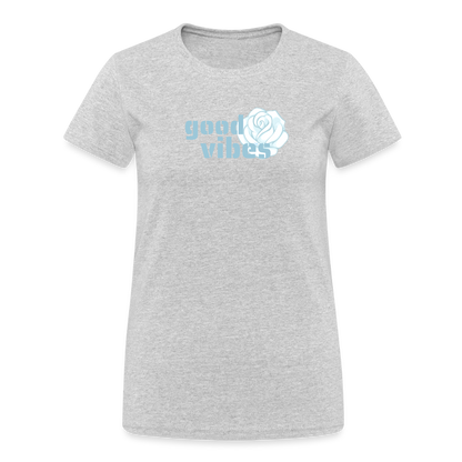 Frauen Heavy T-Shirt - Grau meliert