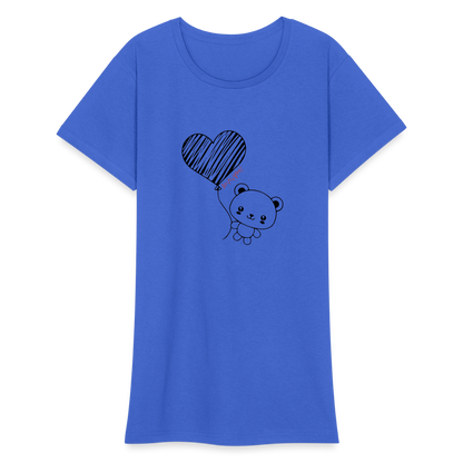 Frauen Gildan Heavy T-Shirt - Königsblau