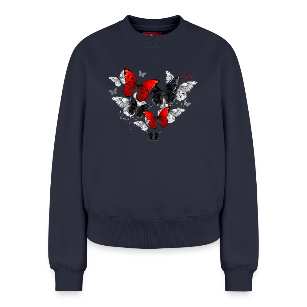 Relaxed Frauen Organic Sweatshirt - Navy