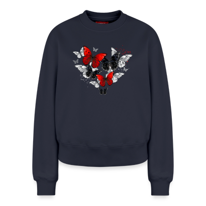 Relaxed Frauen Organic Sweatshirt - Navy