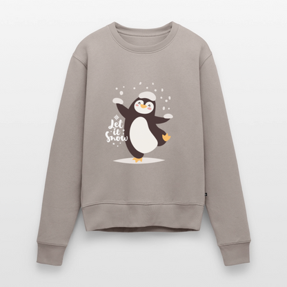 Frauen Premium Pullover - Taupe