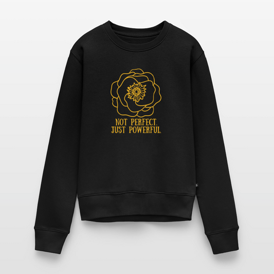 Frauen Premium Pullover - Schwarz