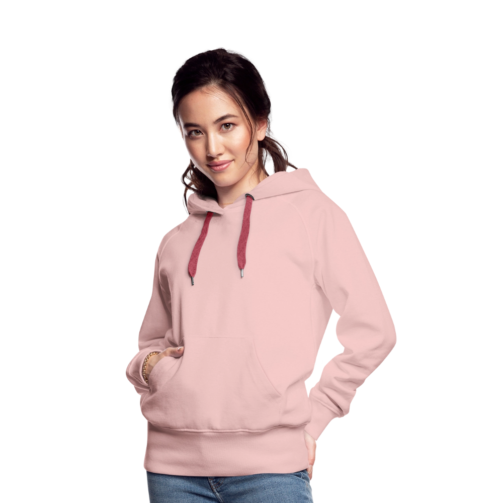 Frauen Premium Hoodie - Kristallrosa