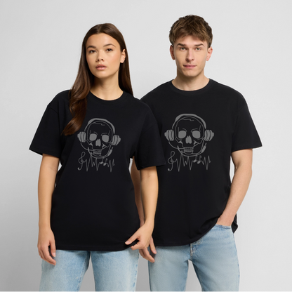 Oversized Heavyweight Unisex T-Shirt - Schwarz