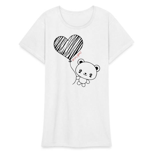 Frauen Heavy T-Shirt - Weiß