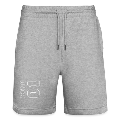 Unisex Bio Joggingshorts Trainer - Grau meliert