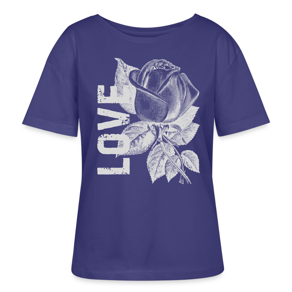 Relaxed Rundhals Frauen Bio-T-Shirt - Dämmerung