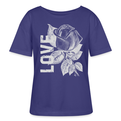 Relaxed Rundhals Frauen Bio-T-Shirt - Dämmerung