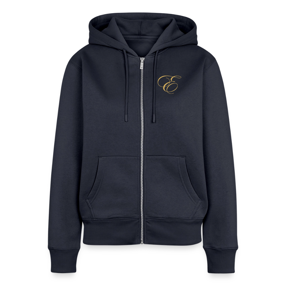 Frauen Premium Kapuzenjacke - Navy