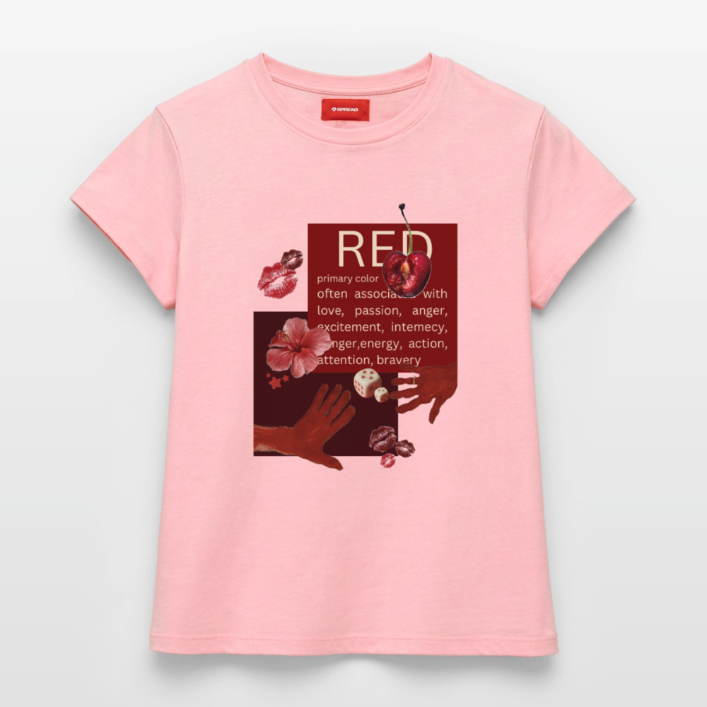 Frauen Supima Cotton T-Shirt - Rosa