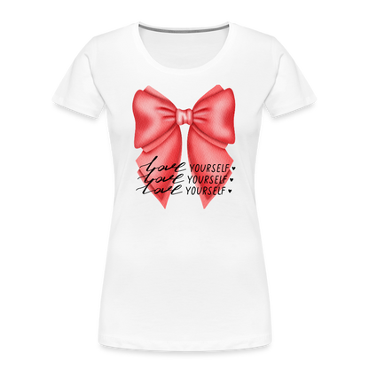 Frauen Premium Bio T-Shirt - Weiß