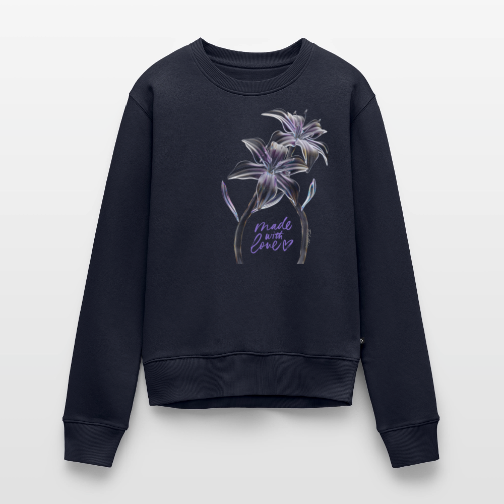 Frauen Premium Pullover - Navy