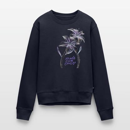 Frauen Premium Pullover - Navy