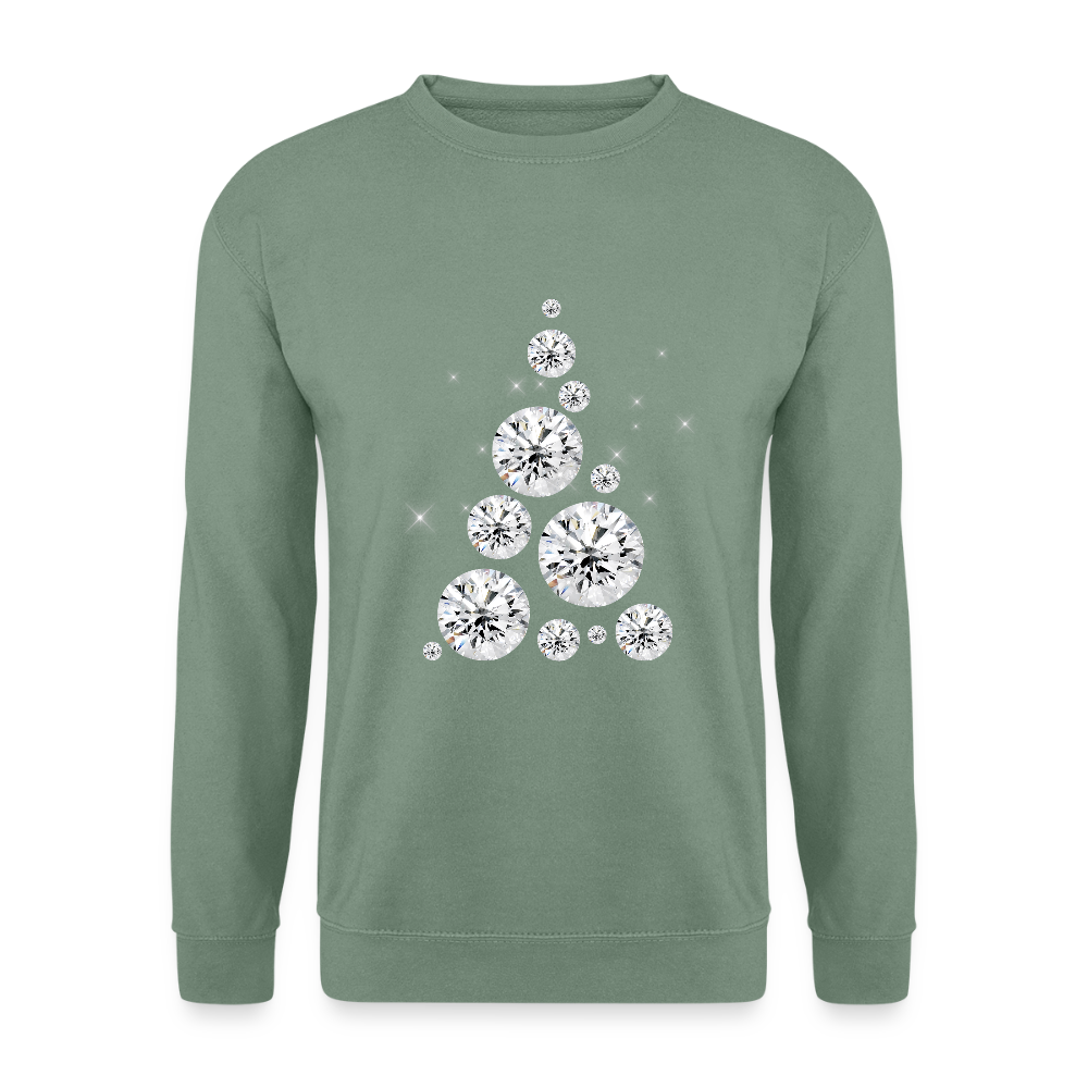 Unisex Pullover - Graugrün