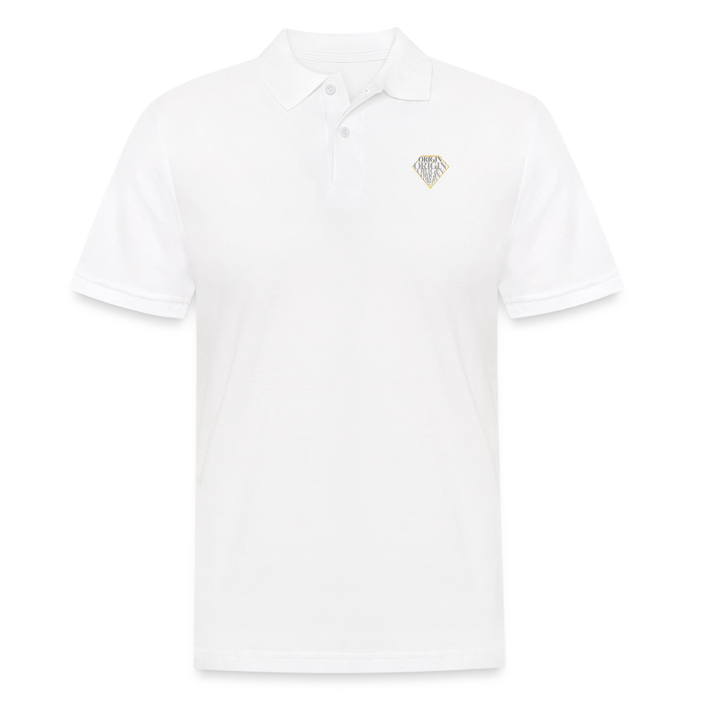 Männer Poloshirt - Weiß