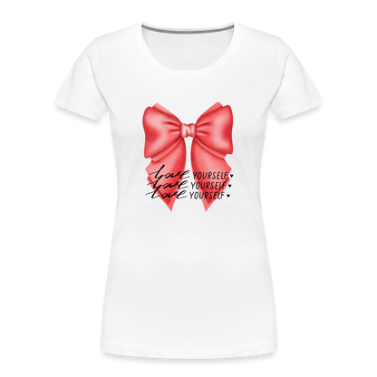 Frauen Premium Bio T-Shirt - Weiß