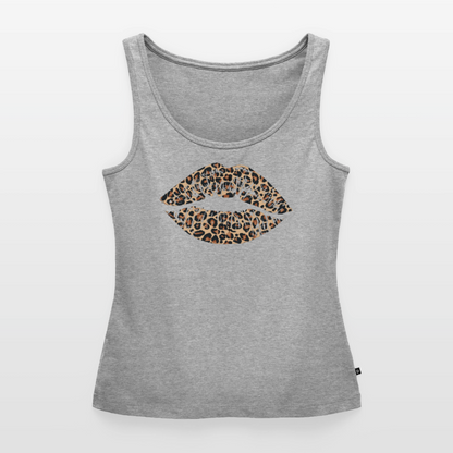 Frauen Premium Tank Top - Grau meliert