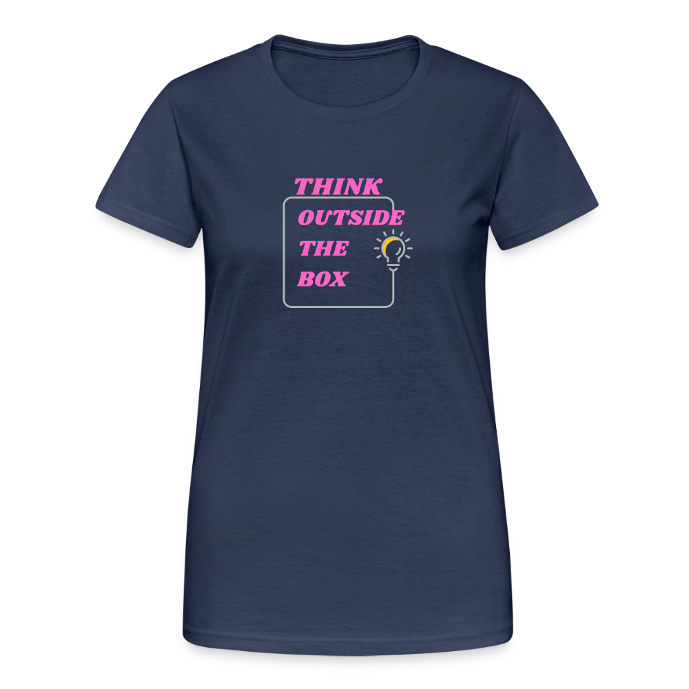 Frauen Heavy T-Shirt - Navy