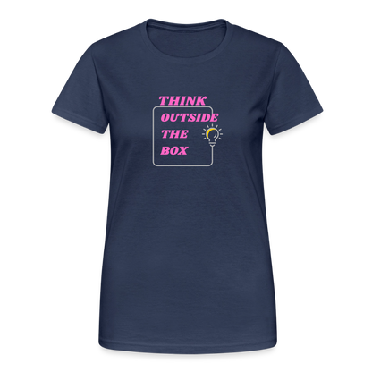 Frauen Heavy T-Shirt - Navy