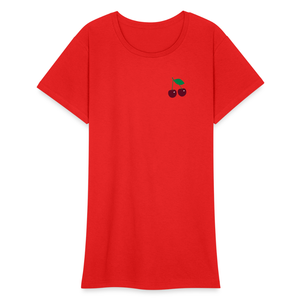 Frauen Gildan Heavy T-Shirt - Rot