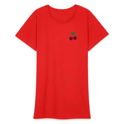 Frauen Gildan Heavy T-Shirt - Rot