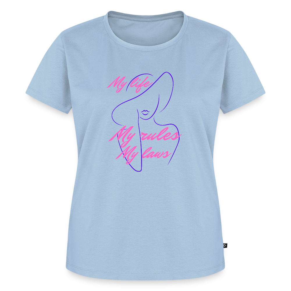 Frauen Premium T-Shirt - Hellblau