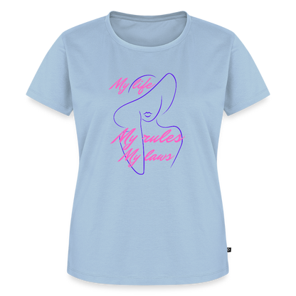 Frauen Premium T-Shirt - Hellblau