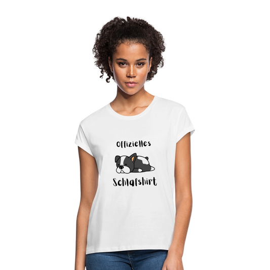 Frauen Oversize T-Shirt - Weiß