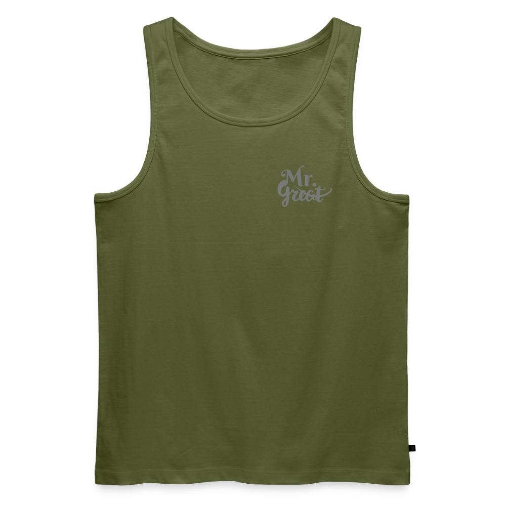 Männer Premium Tank Top - Khaki