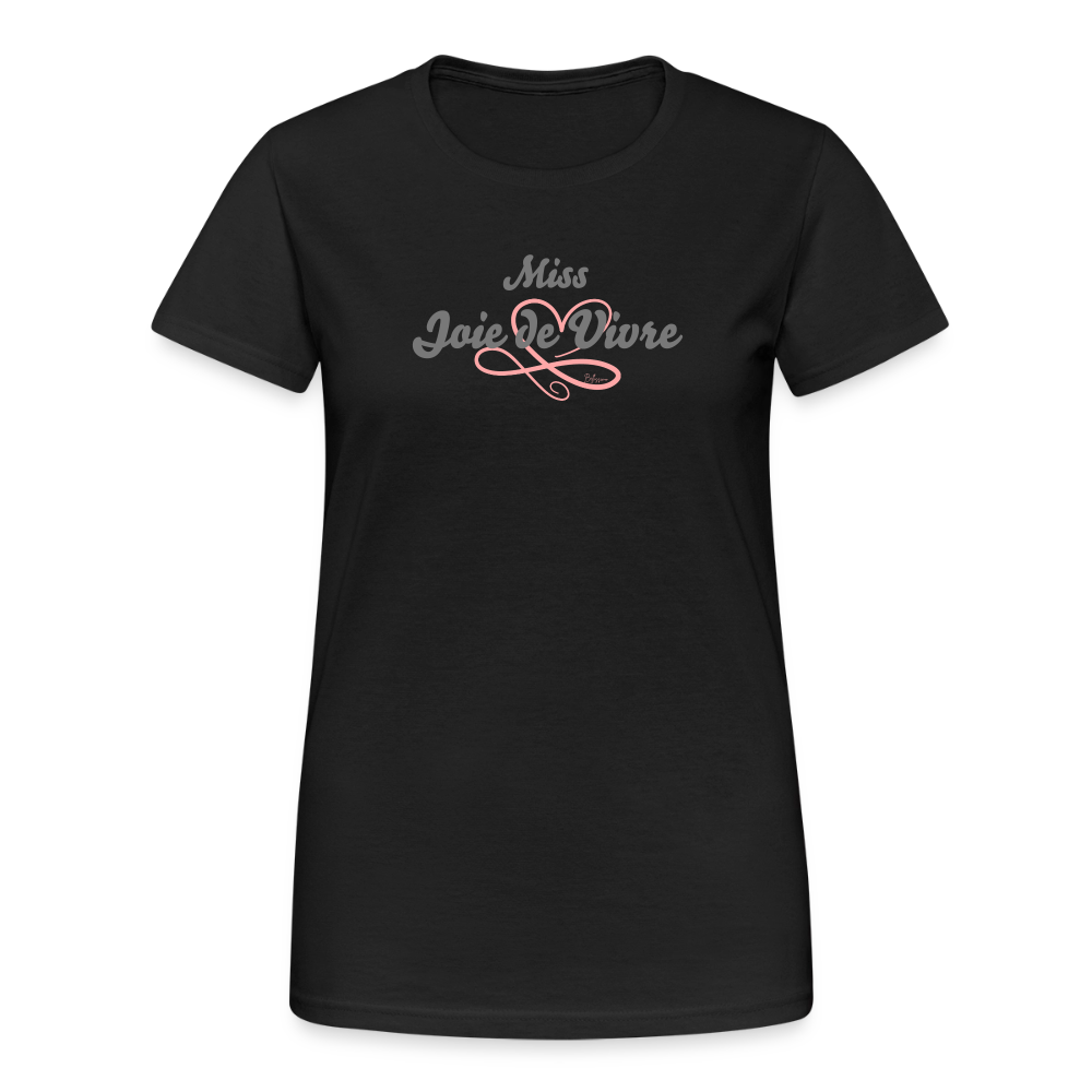 Frauen Heavy T-Shirt - Schwarz