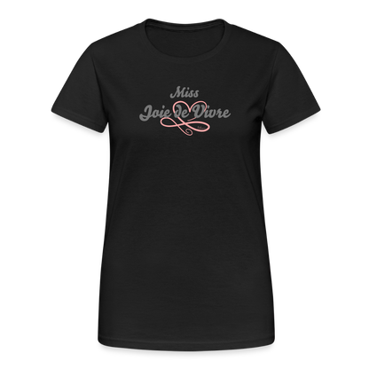 Frauen Heavy T-Shirt - Schwarz