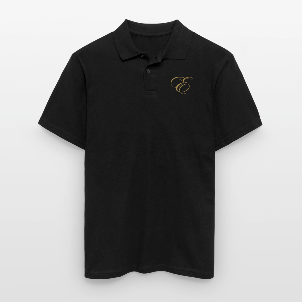 Männer Poloshirt - Schwarz