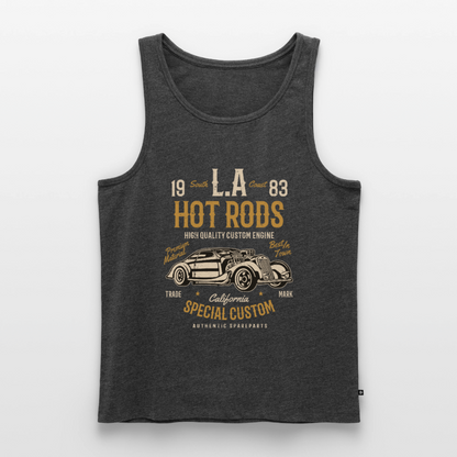 Männer Premium Tank Top - Anthrazit meliert