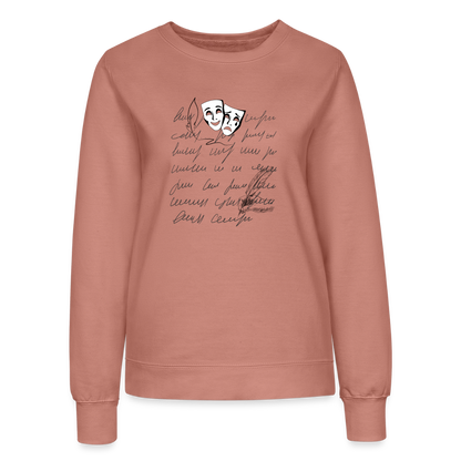 Frauen Sweatshirt - Altrosa