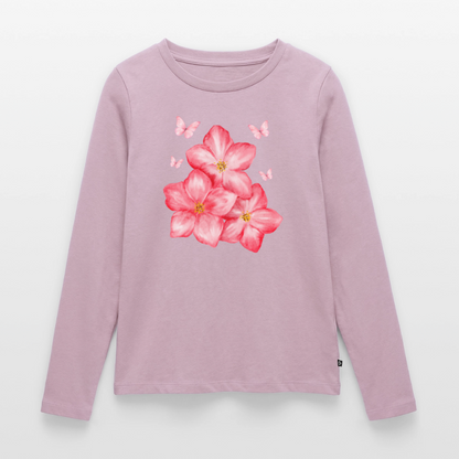 Frauen Premium Langarmshirt - Altrosa