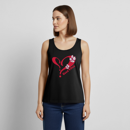 Frauen Premium Tank Top - Schwarz