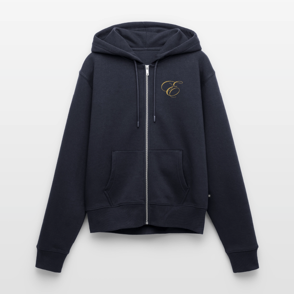Frauen Premium Kapuzenjacke - Navy