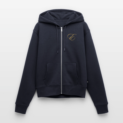 Frauen Premium Kapuzenjacke - Navy