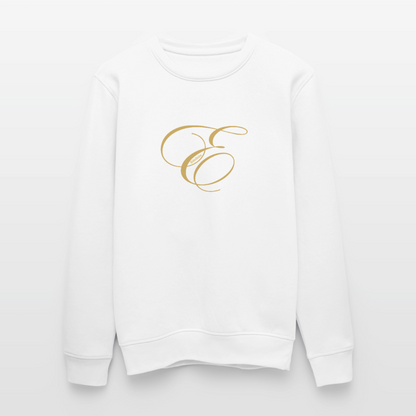 Unisex Bio-Sweatshirt ROLLER - Weiß