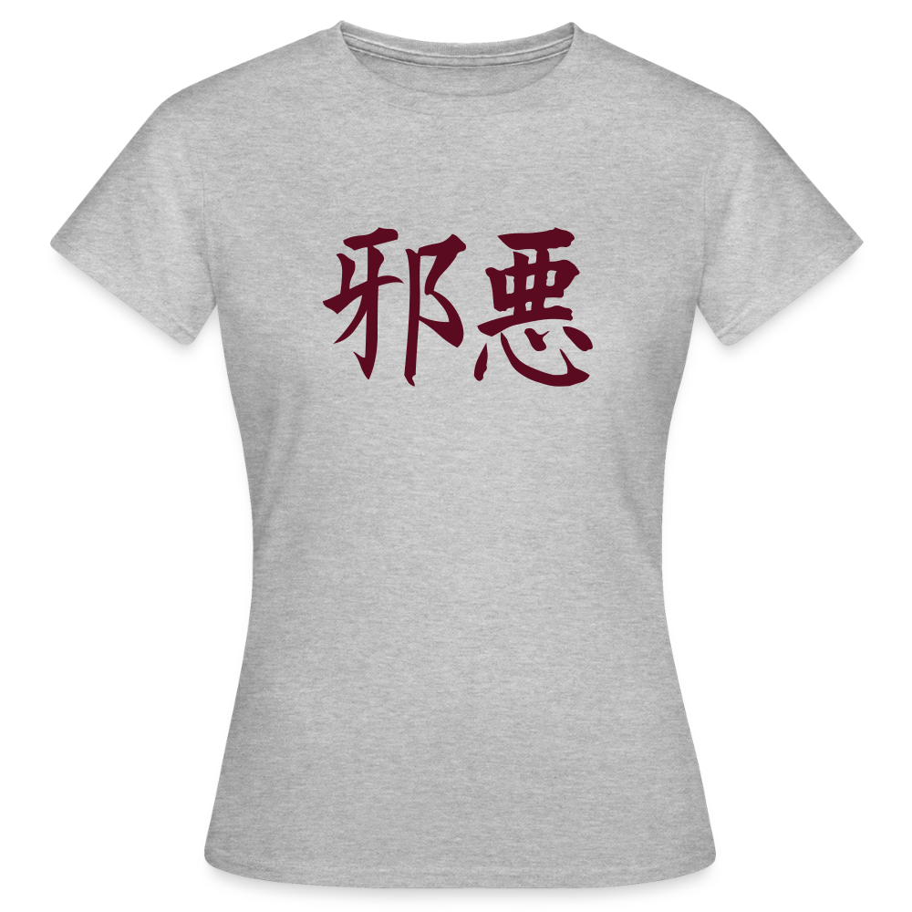 Damen T-Shirt - Grau meliert