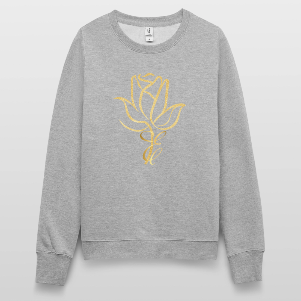 Frauen Sweatshirt - Grau meliert