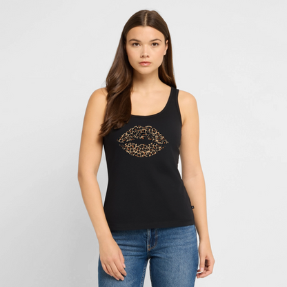 Frauen Premium Tank Top - Schwarz