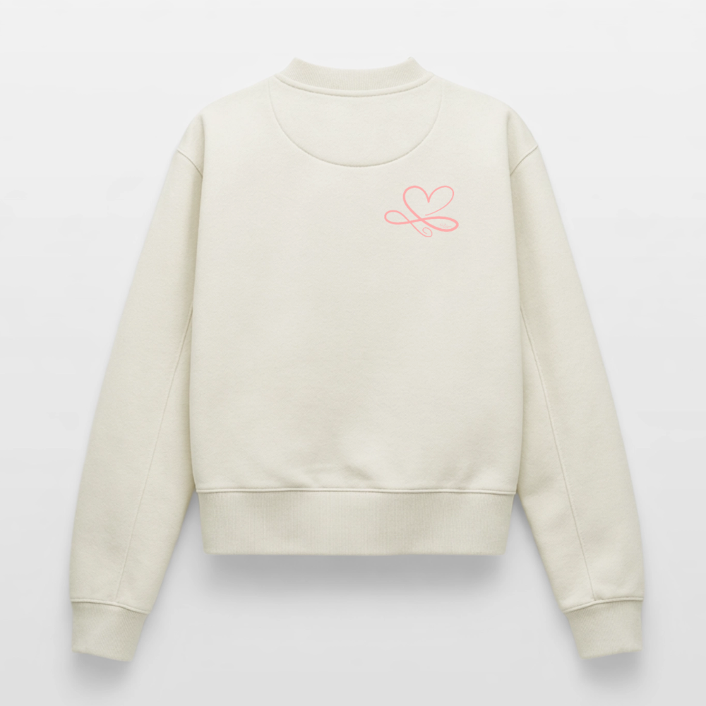 Relaxed Frauen Organic Sweatshirt - Naturweiß