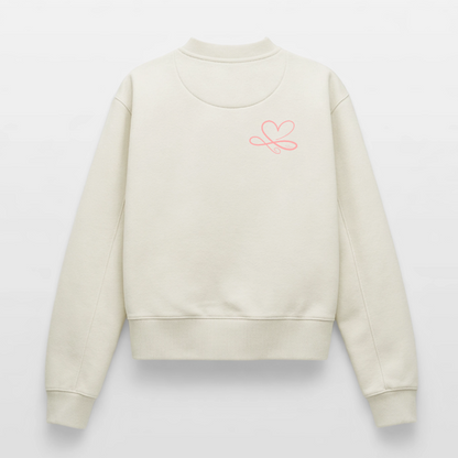 Relaxed Frauen Organic Sweatshirt - Naturweiß