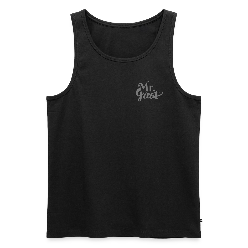 Männer Premium Tank Top - Schwarz