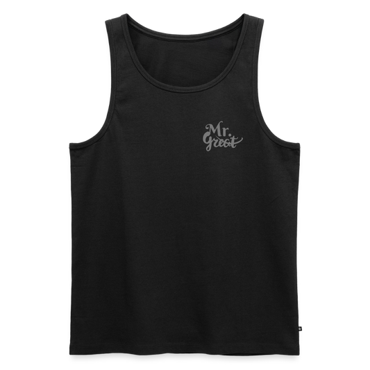 Männer Premium Tank Top - Schwarz